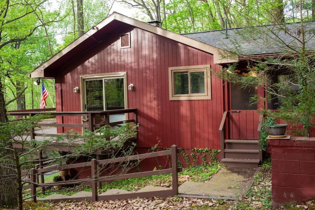 Modern Cabin With Hot Tub Grill Lake Beach Wineries Hiking Fishing And Hershey Park Family And Pet Friendly Superhosts On Ab&B Mount Gretna 외부 사진